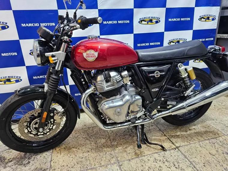 Royal Enfield Interceptor Vermelho 8