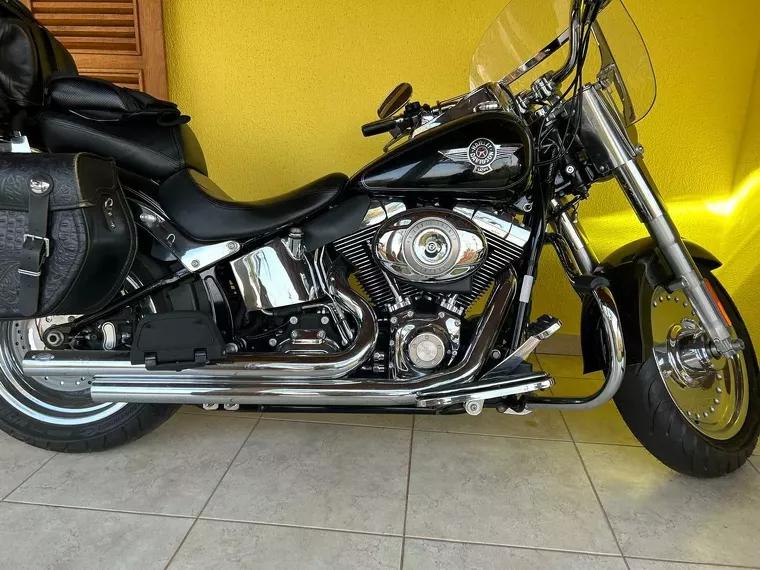 Harley-Davidson Fat Boy Preto 10