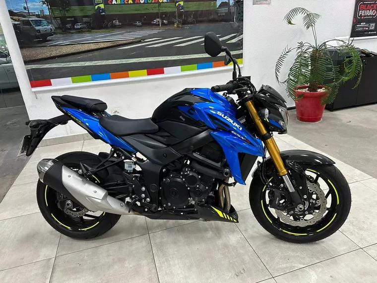 Suzuki GSX-S Azul 12