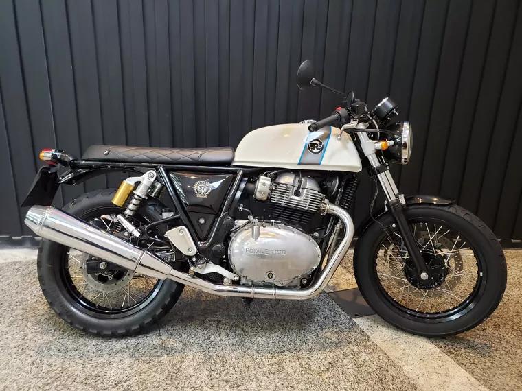 Royal Enfield Continental GT Branco 2