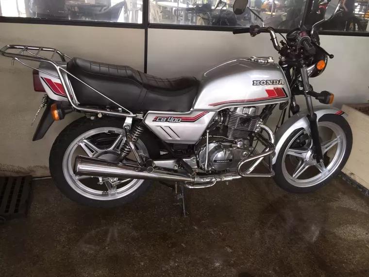 Honda CB 400 Prata 7