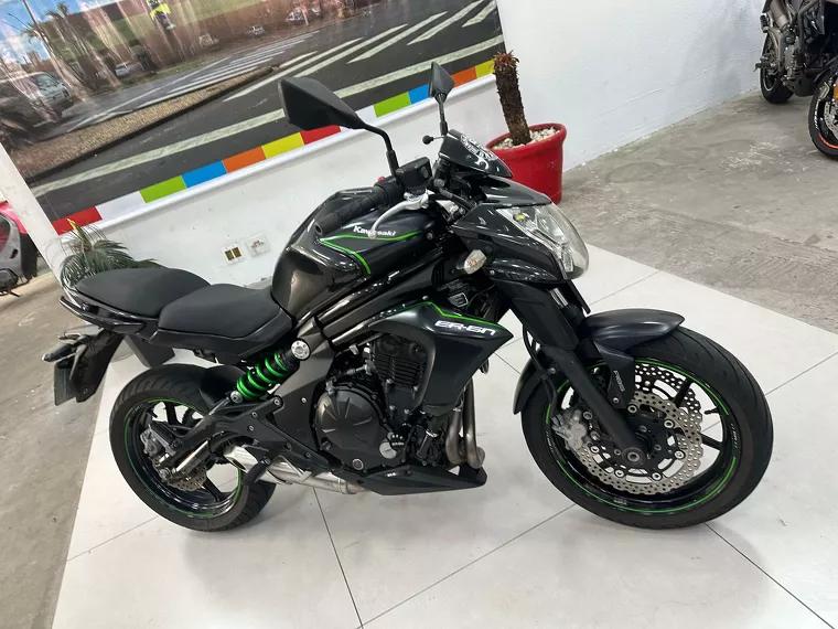 Kawasaki ER-6N Preto 1