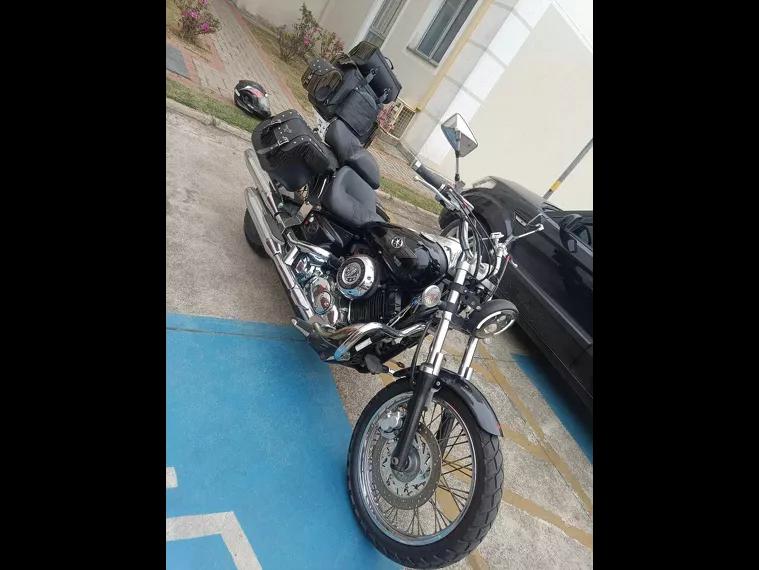 Yamaha XVS 650 Preto 1