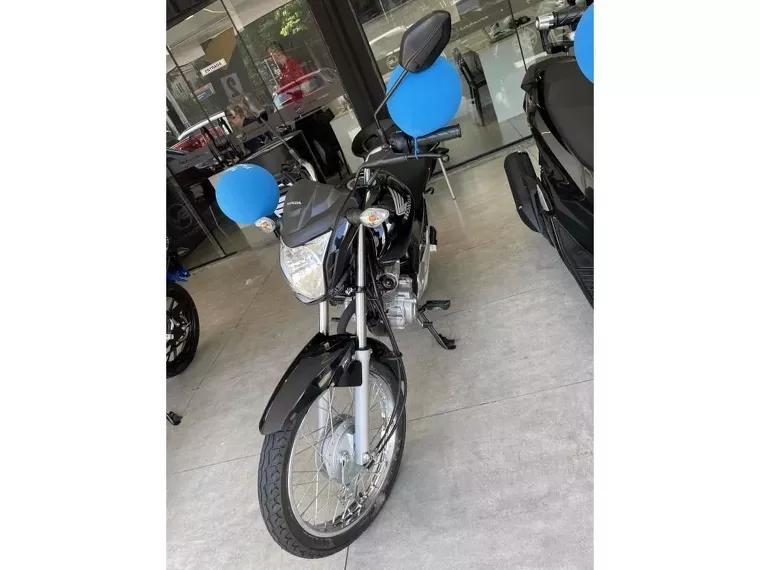 Honda CG 160 Preto 10