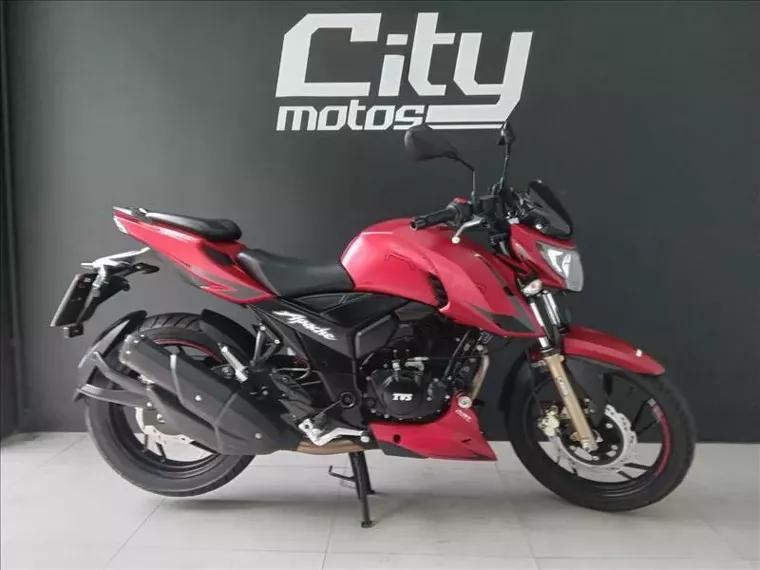 Dafra TVS Apache Vermelho 4