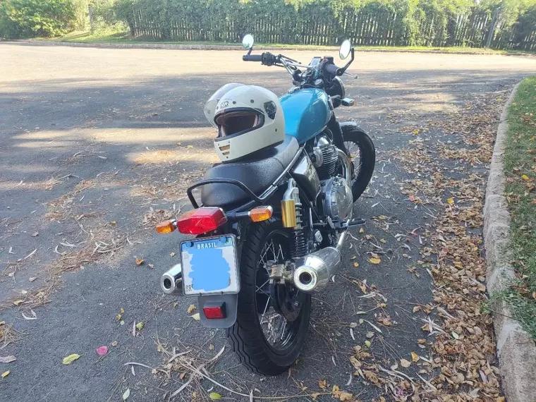 Royal Enfield Interceptor Azul 5