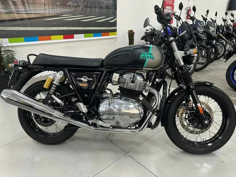 Royal Enfield Interceptor Preto 4