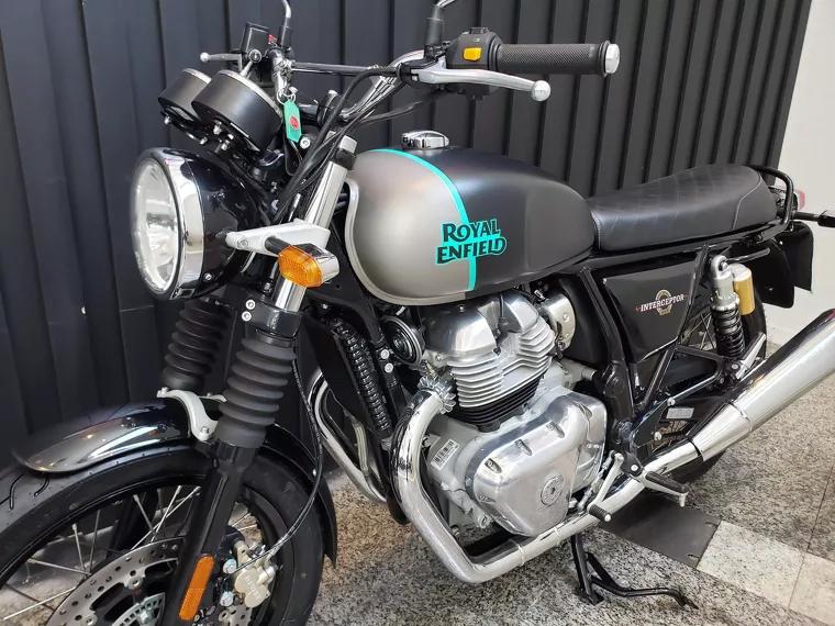 Royal Enfield Interceptor Cinza 14