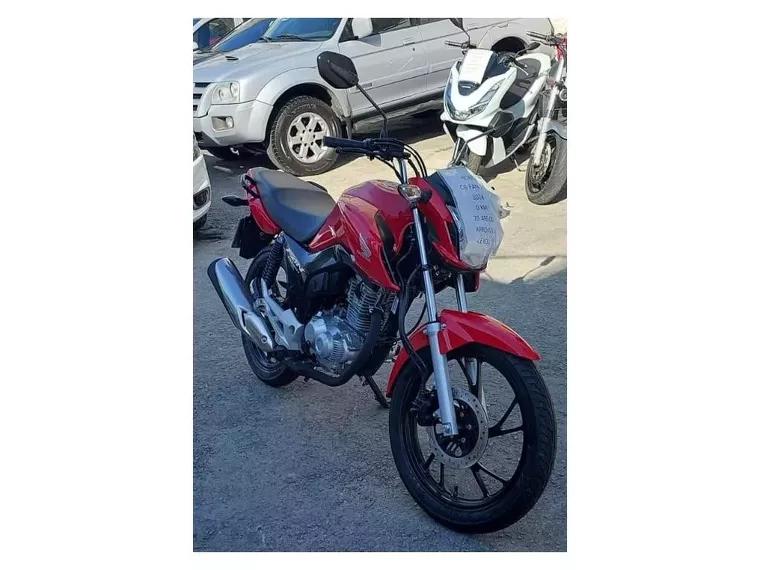 Honda CG 160 Vermelho 2