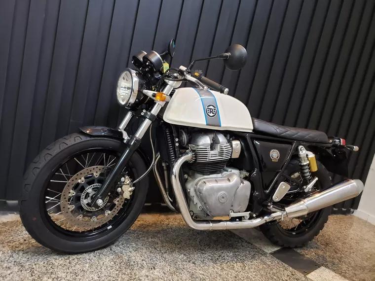 Royal Enfield Continental GT Branco 14