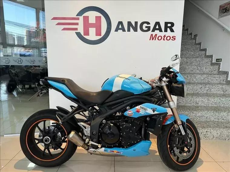 Triumph Speed Triple Azul 1