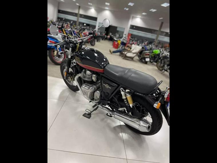 Royal Enfield Interceptor Preto 15