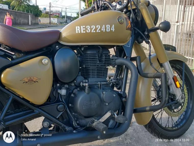 Royal Enfield Classic Bege 9