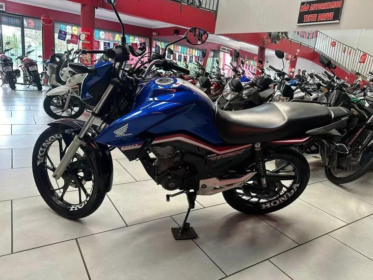 Honda CG 160 Azul 18