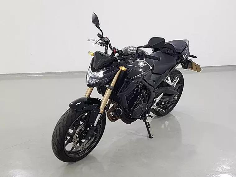 Honda CB 500 Cinza 1