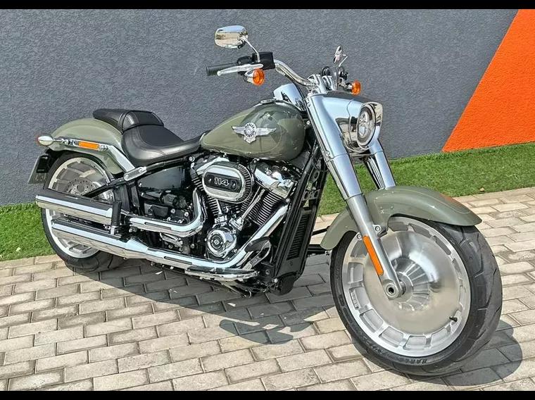 Harley-Davidson Fat Boy Verde 1