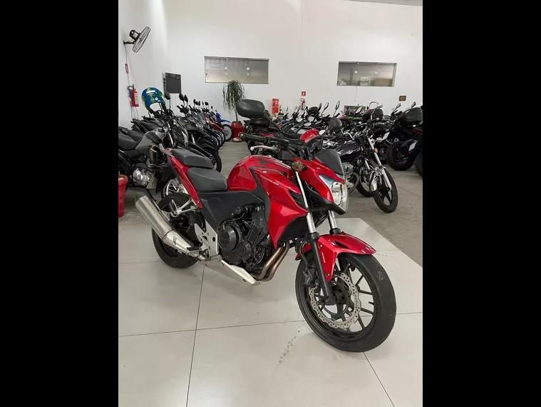 Honda CB 500 Vermelho 2