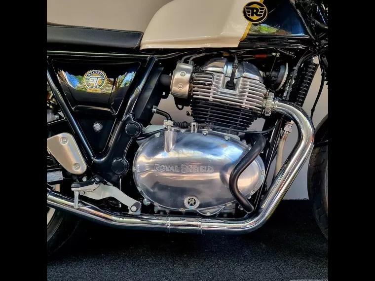 Royal Enfield Continental GT Branco 8