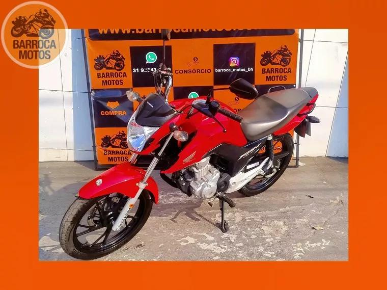 Honda CG 160 Vermelho 2