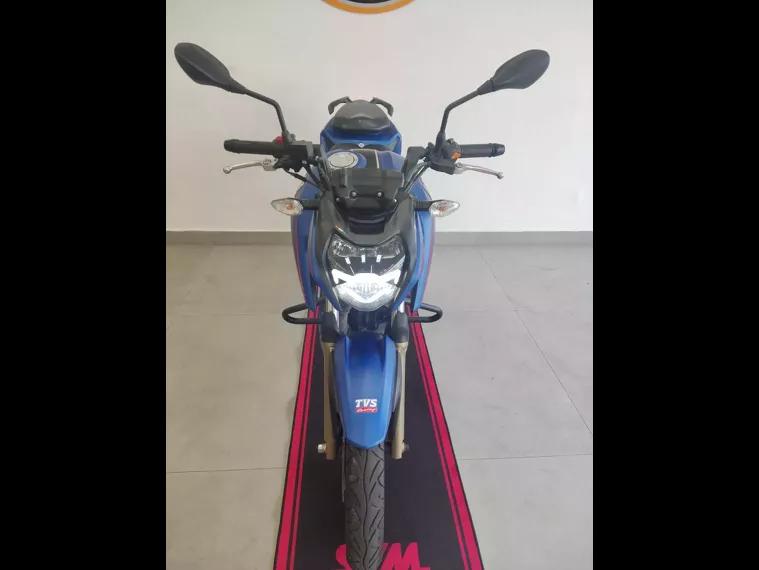 Dafra TVS Apache Azul 2