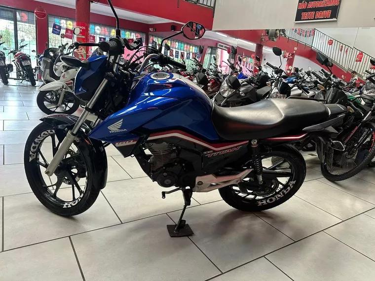 Honda CG 160 Azul 5