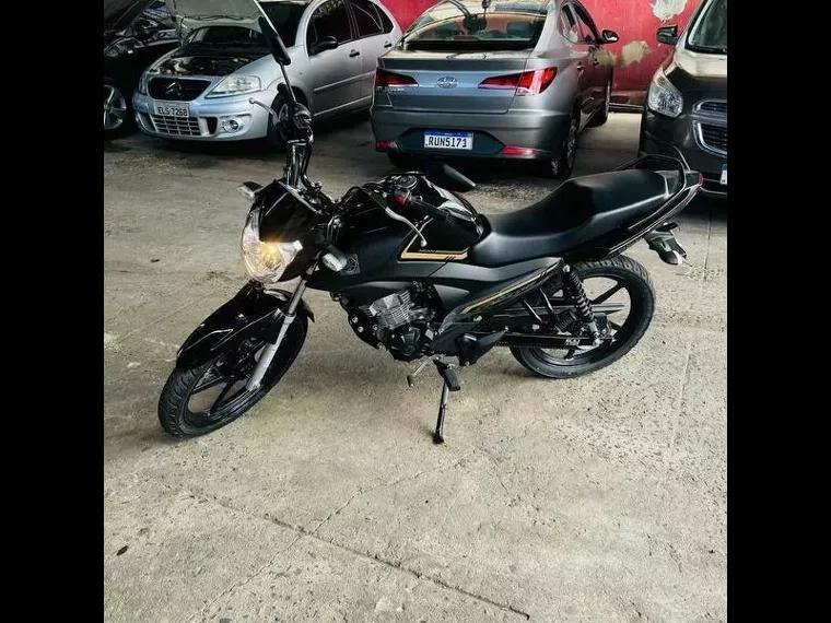 Yamaha YBR 125 Factor Preto 4