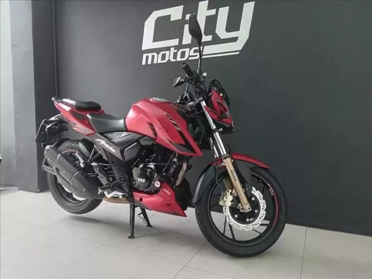 Dafra TVS Apache Vermelho 13