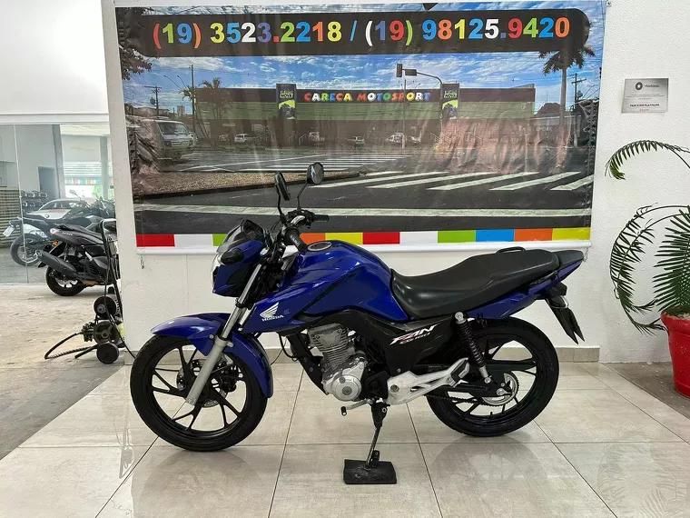 Honda CG 160 Azul 21