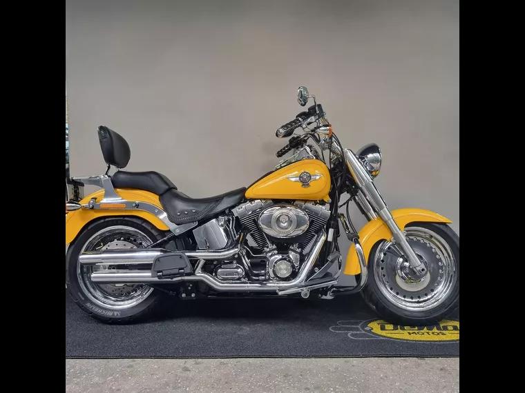 Harley-Davidson Fat Boy Amarelo 1