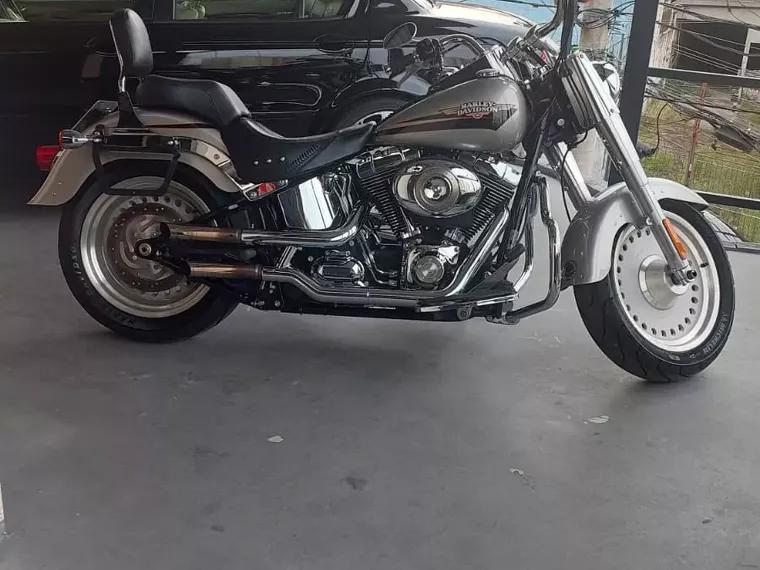 Harley-Davidson Fat Boy Cinza 4