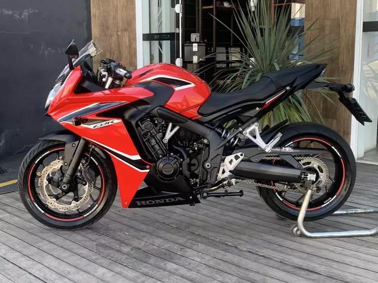 Honda CBR 650 Vermelho 4