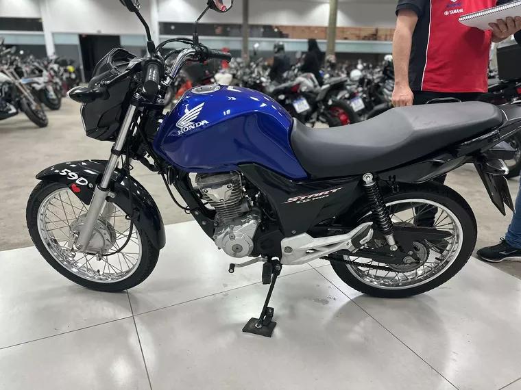 Honda CG 160 Azul 6