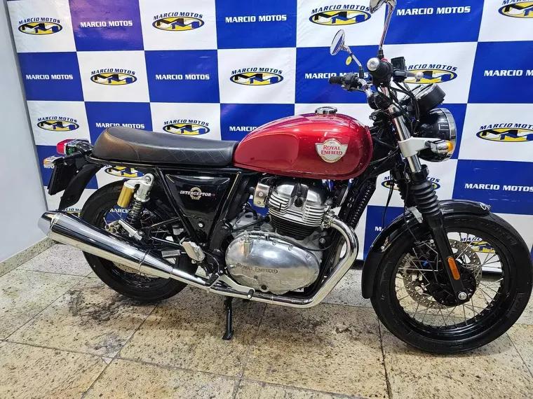 Royal Enfield Interceptor Vermelho 14