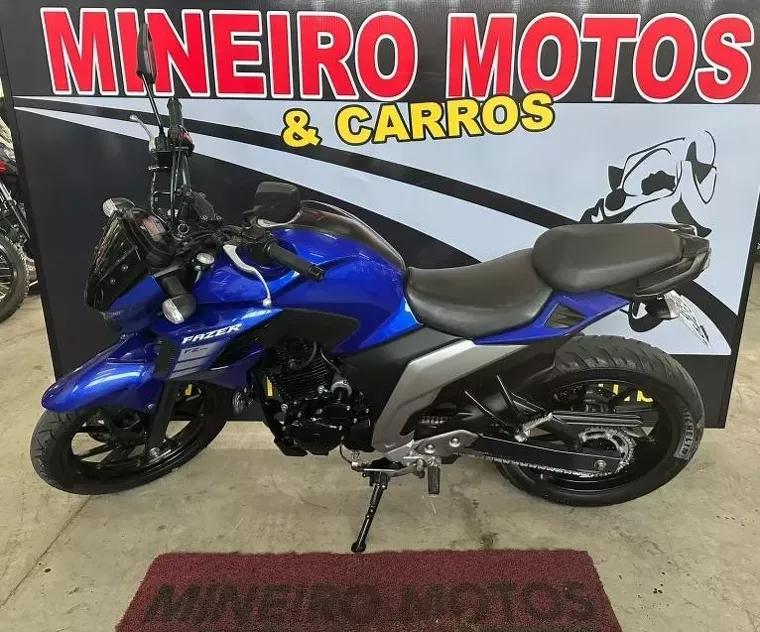 Yamaha Fazer 250 Azul 2