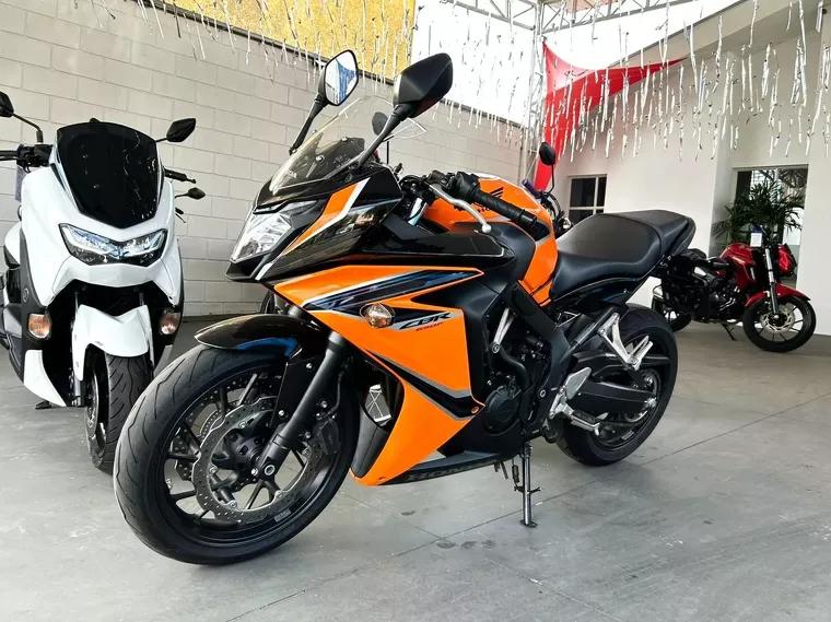 Honda CBR 650 Laranja 2