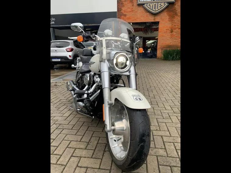 Harley-Davidson Fat Boy Branco 1