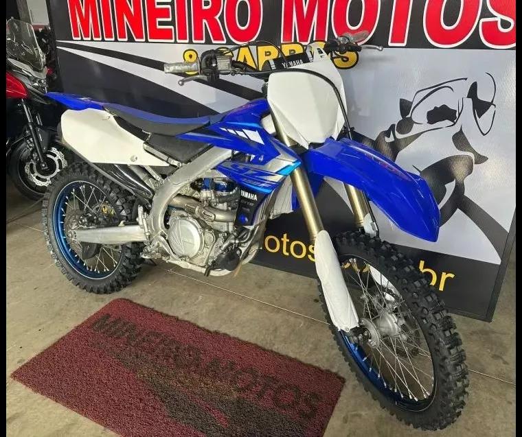 Yamaha YZ Azul 3