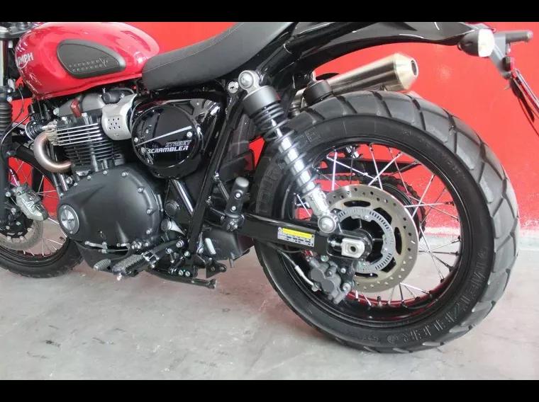 Triumph Street Scrambler Vermelho 11