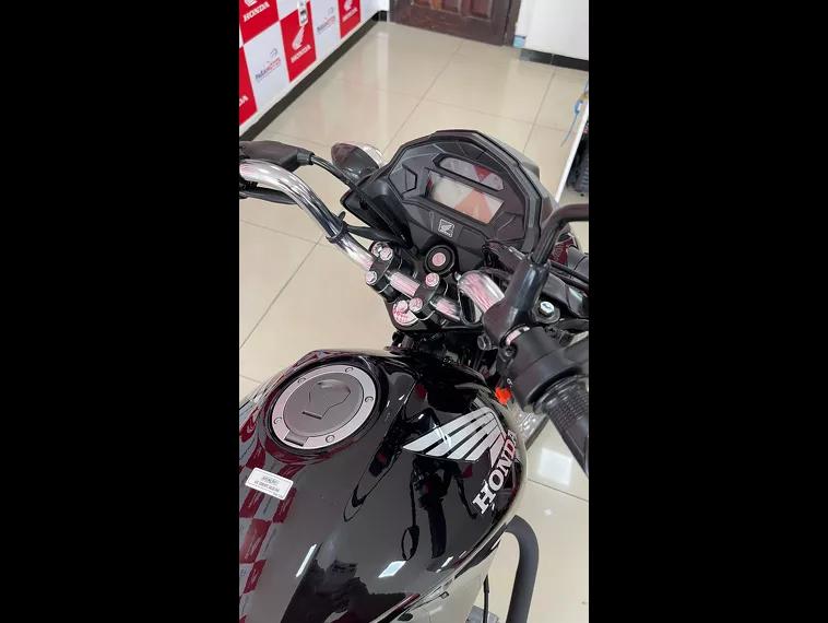 Honda CG 160 Preto 9