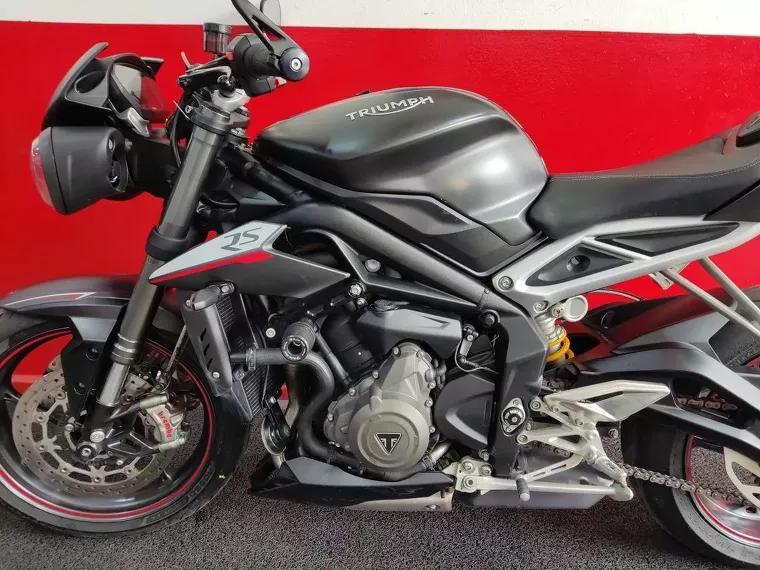 Triumph Street Triple Cinza 9