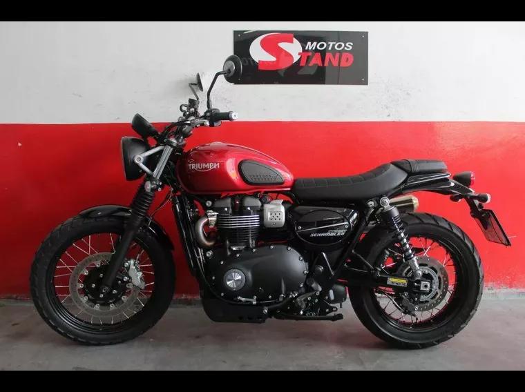 Triumph Street Scrambler Vermelho 4