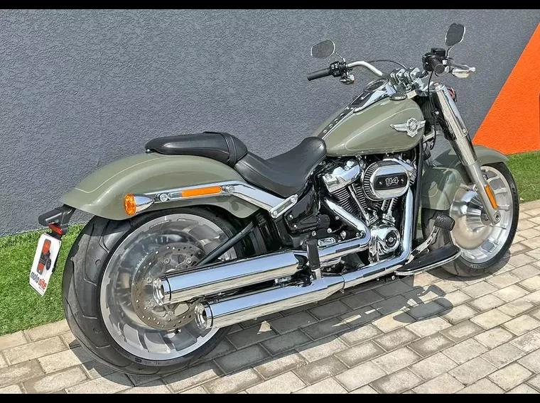 Harley-Davidson Fat Boy Verde 3