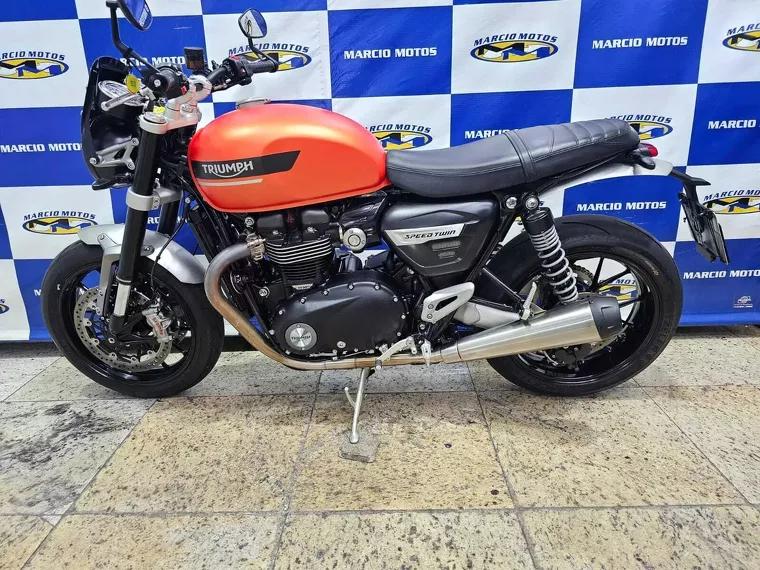 Triumph Speed Twin Laranja 10