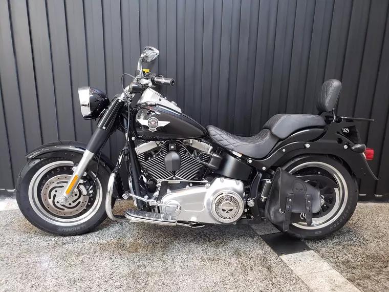 Harley-Davidson Fat Boy Preto 14