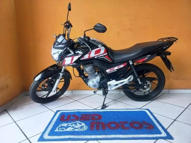 Honda CG 160 Preto 10