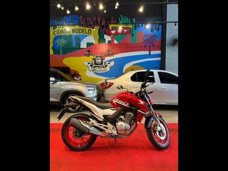 Honda CB Twister Vermelho 8