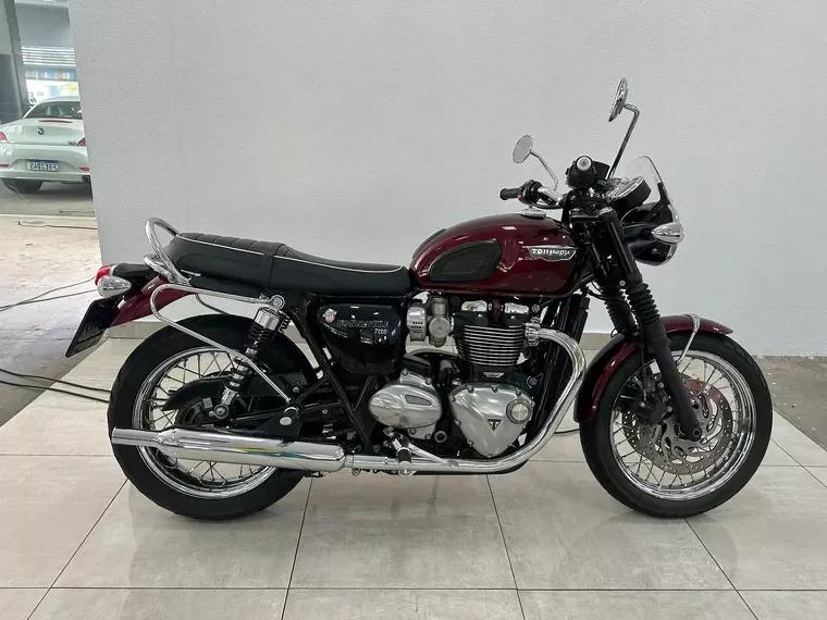 Triumph Bonneville Vinho 4