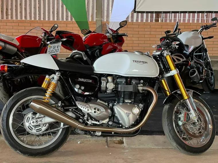 Triumph Thruxton Branco 2