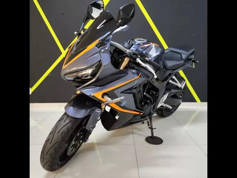 Honda CBR 650 Cinza 3