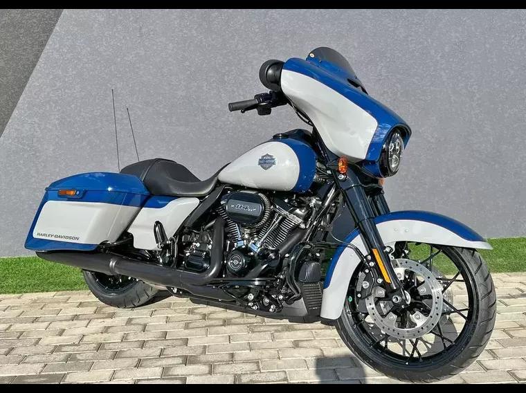 Harley-Davidson Street Glide Azul 1